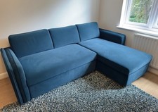 Teal storage sofa for sale  SOUTH CROYDON