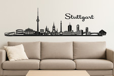 Stuttgart skyline wandtattoo gebraucht kaufen  Meppen