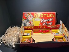 Vintage raro Original Nestles loja de doces infantil loja de brinquedos, publicidade, placas comprar usado  Enviando para Brazil