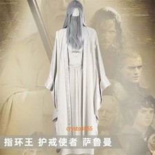 Lote de Roupas de Cosplay O Senhor dos Anéis Saruman Conjunto de Casaco Halloween comprar usado  Enviando para Brazil
