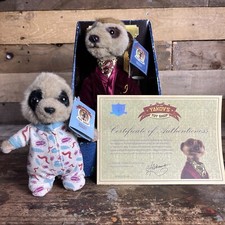 Meerkat teddy box for sale  BIGGLESWADE