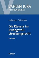 Klausur im zwangsvollstreckung gebraucht kaufen  Berlin