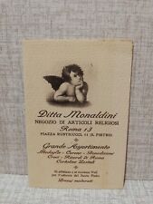 Calendario barbiere 1933 usato  Trieste