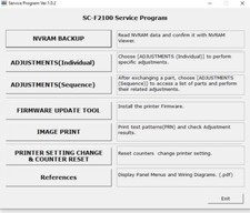 Programa de serviço para Epson SureColor F2100, usado comprar usado  Enviando para Brazil