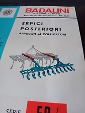 Badalini erpici posteriori usato  Brescia
