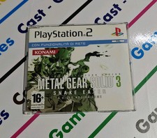 METAL GEAR SOLID 3 SNAKE EATER VERSIONE PROMO SONY PS2 PLAYSTATION 2 COME NUOVO comprar usado  Enviando para Brazil