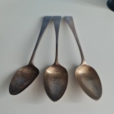Three vintage sterling for sale  READING
