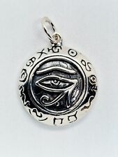 OJO DE HORUS PLATA DE LEY ORUS EYE OF HORUS SILVER ORUS LAW COLGANTE OJO HORUS segunda mano  Embacar hacia Argentina