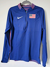 Pulôver Nike USA Team MADE IN USA Running Pro Elite 1/2 zíper AO8721-492 masculino P comprar usado  Enviando para Brazil