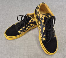 Tênis quadriculado feminino autêntico Vans Old School preto e amarelo 8,5 masculino 7 comprar usado  Enviando para Brazil