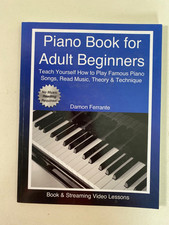 Piano book adult for sale  NORTHWICH