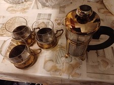 Teesamowar alte teegläser gebraucht kaufen  Petersberg, Wettin-Löbejün