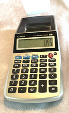 Impressora Canon Palm P1-DHV 12 dígitos calculadora de impostos e negócios bateria impressora comprar usado  Enviando para Brazil