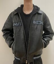 Avirex mens leather for sale  LONDON