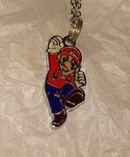 Jumping mario necklace for sale  GLASGOW