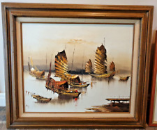 Vintage oil painting for sale  LINCOLN
