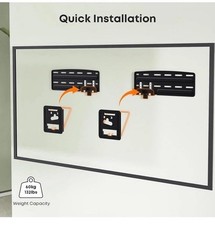 Suporte de parede SAMSUNG Slim Fit TV, compatível com 43”- 85” Q Series, preto, usado comprar usado  Enviando para Brazil
