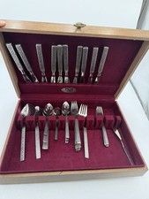 Conjunto de 48 talheres de aço inoxidável Oneida Community Isabella faca garfo colher, usado comprar usado  Enviando para Brazil