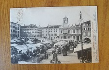 Tarjeta Postal Udine Plaza De Mercado Rara Viaggiata 1904 Subalpina Zz comprar usado  Enviando para Brazil