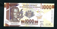 Guinea 000 francs for sale  ILKLEY
