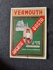 étiquette vermouth base d'occasion  Berck