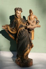 Statue bois religieux d'occasion Statue bois religieux d'occasion  France