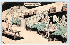 Postcard scenes militaires for sale  LLANFAIRFECHAN