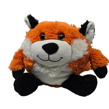 Boneca de pelúcia Animal Adventure Fox Roundie laranja preto branco 8" 2014 comprar usado  Enviando para Brazil