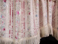 Floral jacquard valance for sale  Powhatan