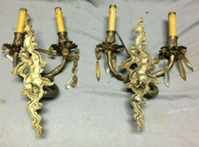 Pair antique cast for sale  Oneonta