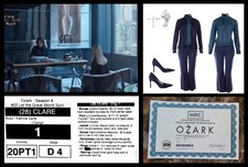 OZARK: Conjunto de guarda-roupa/joias Clare’s (Katrina Lenk) usado na tela certificado de autenticidade, usado comprar usado  Enviando para Brazil