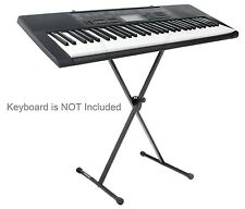 Usado, Suporte de teclado estilo X para estação de trabalho portátil iluminada Casio pianos eletrônicos comprar usado  Enviando para Brazil