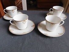Juego De Cuatro Tazas Y Platillos Porcelana De París Hacia 1850 comprar usado  Enviando para Brazil