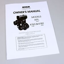 Kohler k91 k161 for sale  Brookfield