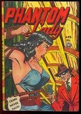 Phantom Lady #23 (Capas Casadas) Capa Clássica Matt Baker Art Fox 1949 Muito Bom-* comprar usado  Enviando para Brazil