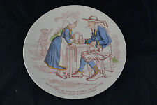 Ancienne assiette sarreguemine d'occasion  Beauvois-en-Cambrésis