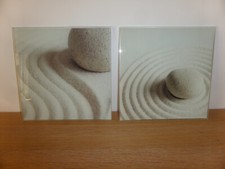 Glasbild sand stein gebraucht kaufen  Germering