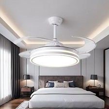 Ventilatore soffitto led usato  Napoli