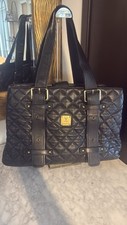 Mcm black quilted for sale  Delray Beach