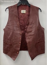 mens brown leather vest for sale mens brown leather vest for sale Detroit