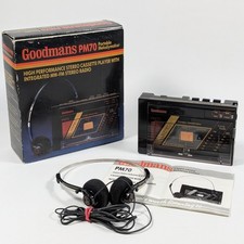 Vintage goodmans pm70 for sale  ST. NEOTS