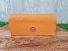 Estuche para gafas de sol/ojos TORY BURCH Nordstrom con logotipo naranja y dorado. Usado en excelente estado segunda mano  Embacar hacia Mexico