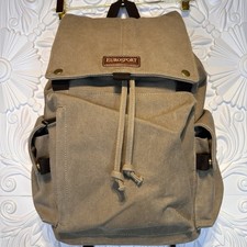 Mochila de lona Eurosport verde oliva comprar usado Mochila de lona Eurosport verde oliva comprar usado  Enviando para Brazil