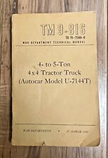 Wwii tm9 816 for sale  Kingman