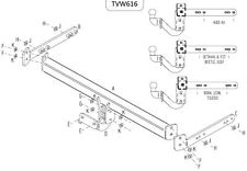 Towtrust fixed flange for sale  ATHERSTONE
