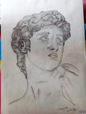 Disegno matita foglio usato  Vittoria