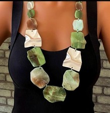 Collana lunga donna usato  Italia