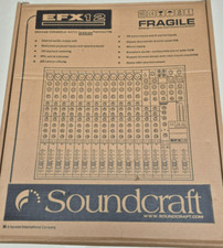 Soundcraft efx12 channel for sale  SLOUGH