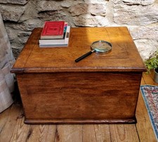 Compact oak chest for sale  NEWTON ABBOT