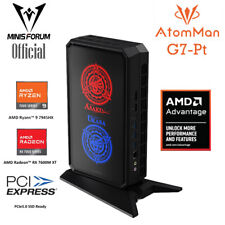 AtomMan G7 Pt Mini PC Gaming AMD Ryzen 9 7945HX Radeon RX 7600M XT GPU Barebone comprar usado  Enviando para Brazil